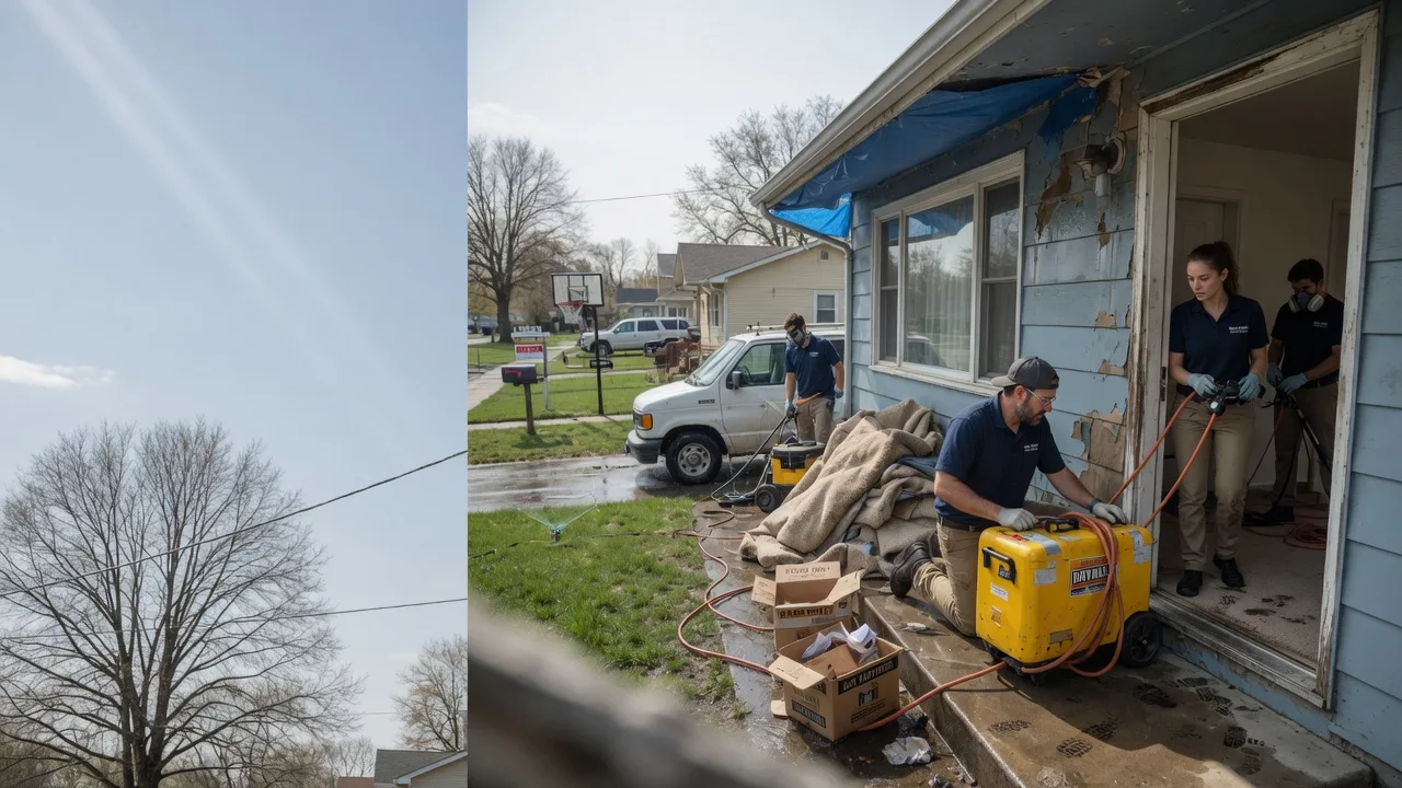Basement Flood Cleanup in Garland, PA near me